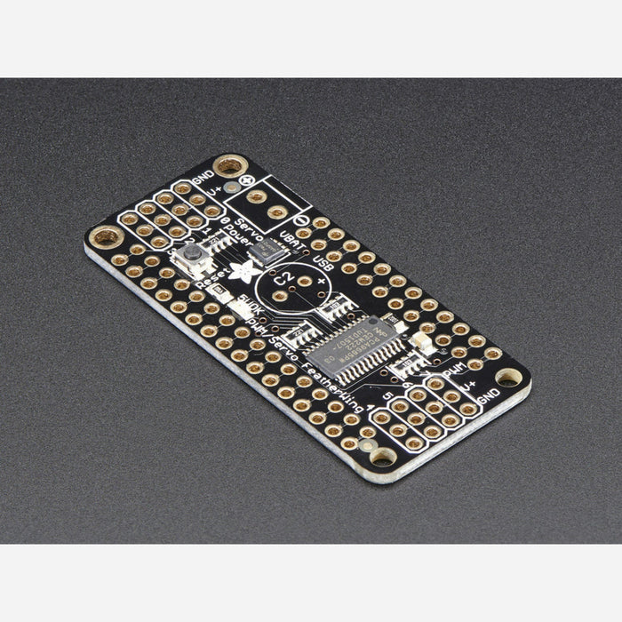 8-Channel PWM or Servo FeatherWing Add-on For All Feather Boards