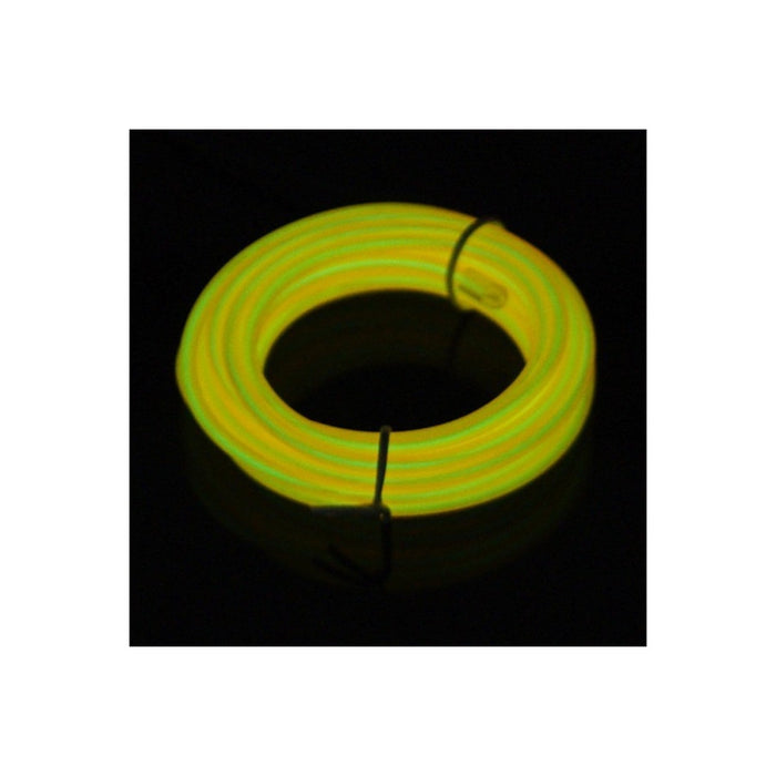 EL Wire - green yellow