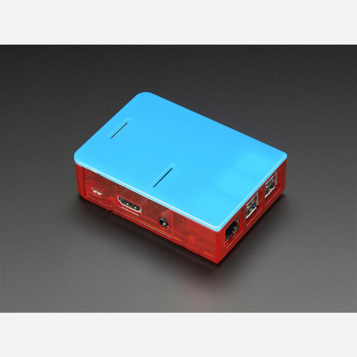 Pi Model B+ / Pi 2 / Pi 3 Case Base - Red
