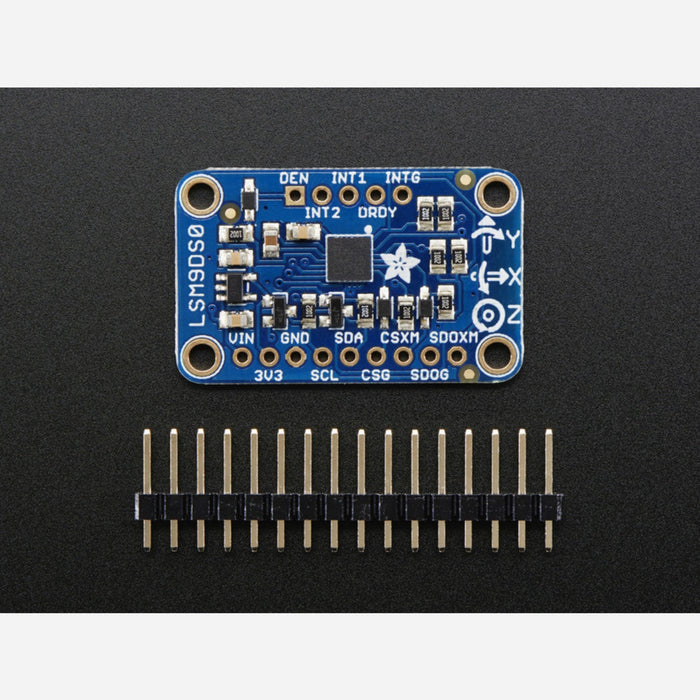 Adafruit 9-DOF Accel/Mag/Gyro+Temp Breakout Board - LSM9DS0