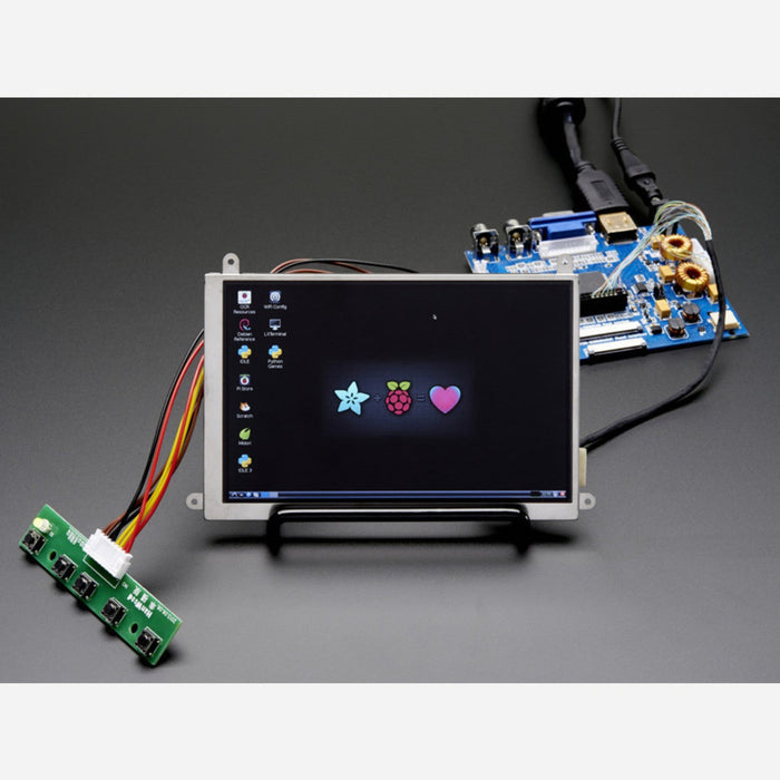 5.6 Display  Audio 1280x800 (720p) Kit - HDMI/VGA/NTSC/PAL