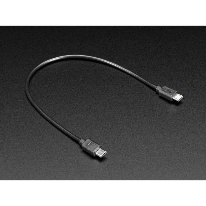 Micro USB to Micro USB OTG Cable - 10 / 25mm