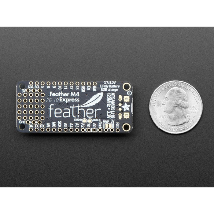 Adafruit Feather M4 Express - Featuring ATSAMD51 - ATSAMD51 Cortex M4