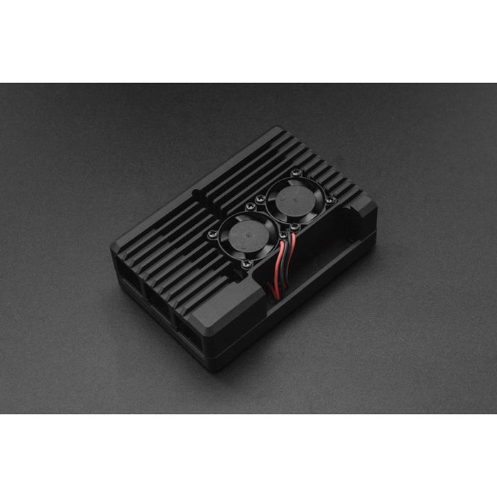 Armor Case With Dual Fans(2510) for Raspberry Pi 4