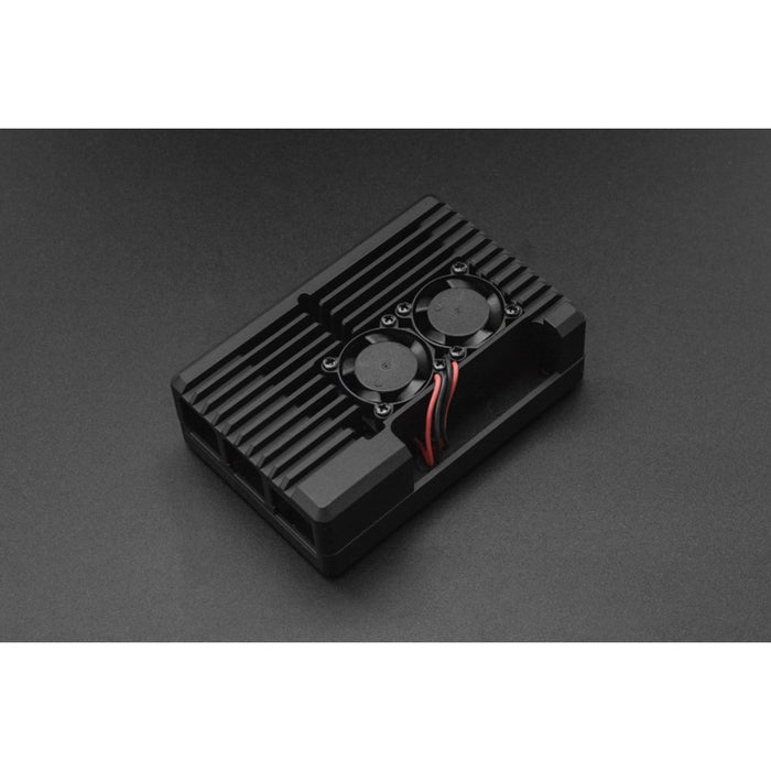 Armor Case With Dual Fans(2510) for Raspberry Pi 4