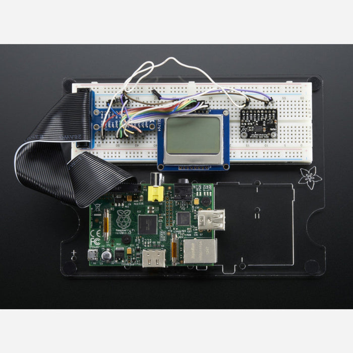 Adafruit Pi Dish for Raspberry Pi - Includes Breadboard