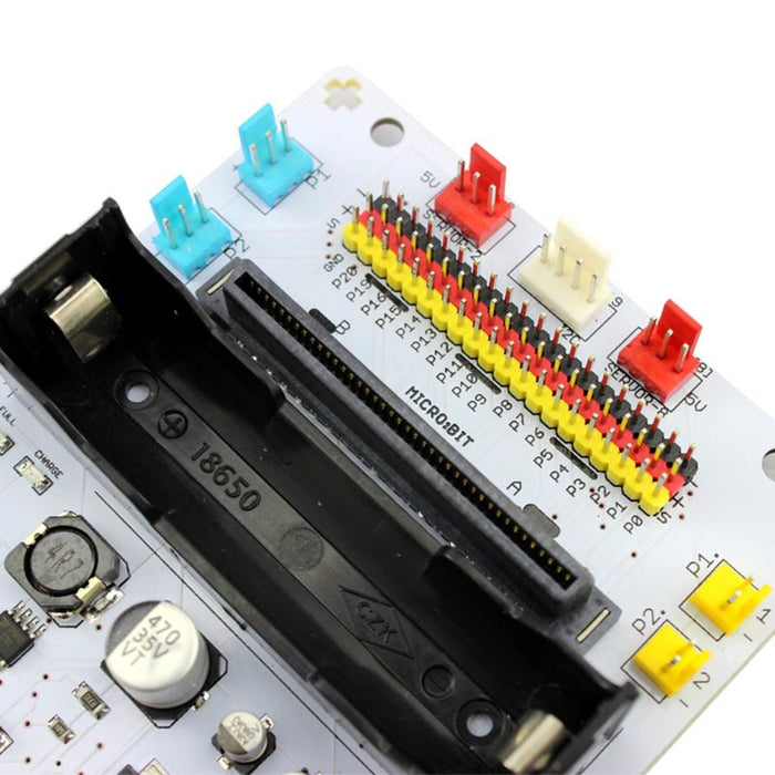 Pinout Motor/ Servor Shield for BBC Micro: bit