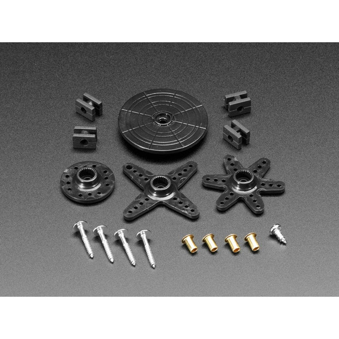 Standard Servo Arm and Horn Set - 25 Spline