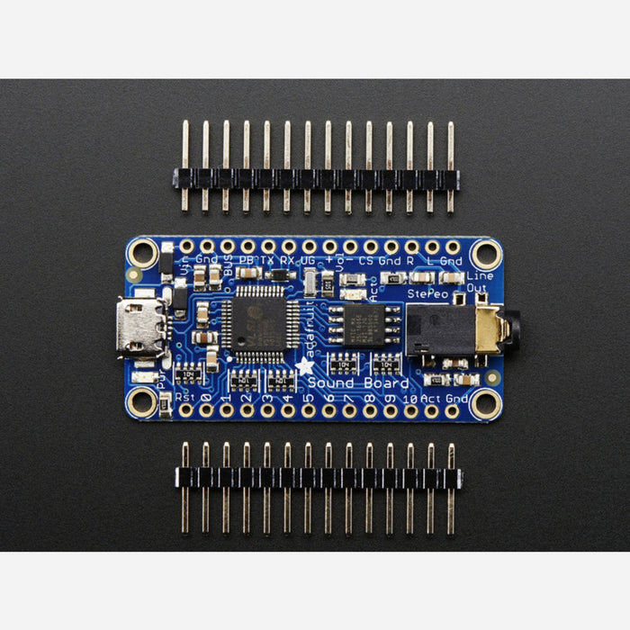 Adafruit Audio FX Sound Board - WAV/OGG Trigger - 2MB storage - Headphone out only
