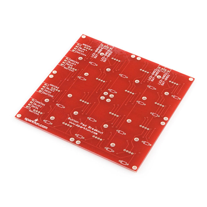 Button Pad 4x4 - Breakout PCB