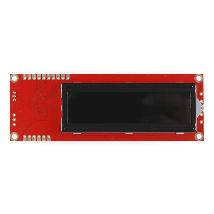 Serial Enabled 16x2 LCD - White on Black 5V