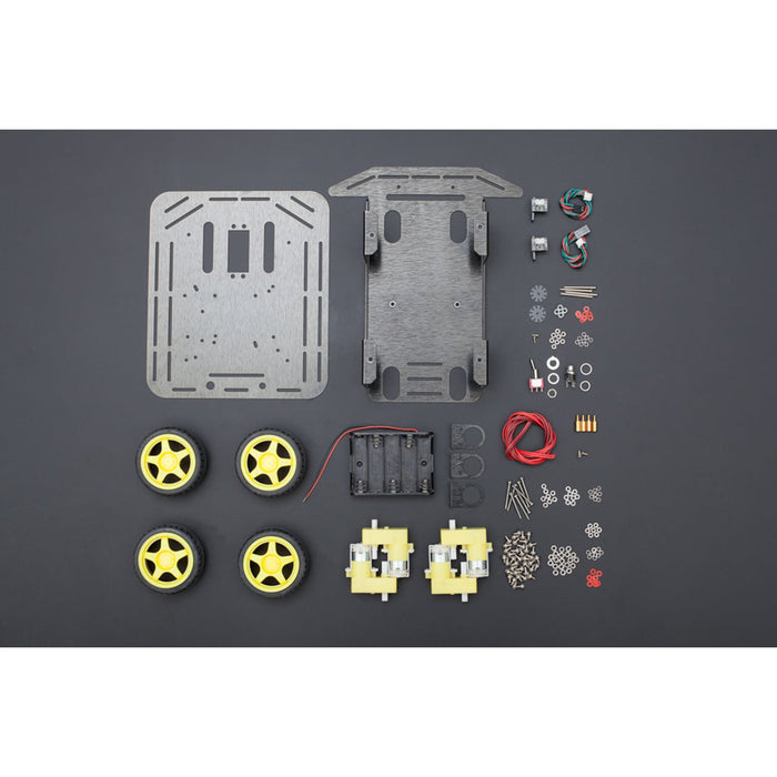 Baron-4WD Arduino Mobile Robot Platform with Encoder