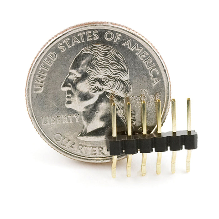Header - 6-pin Male (SMD, 0.1, Right Angle)