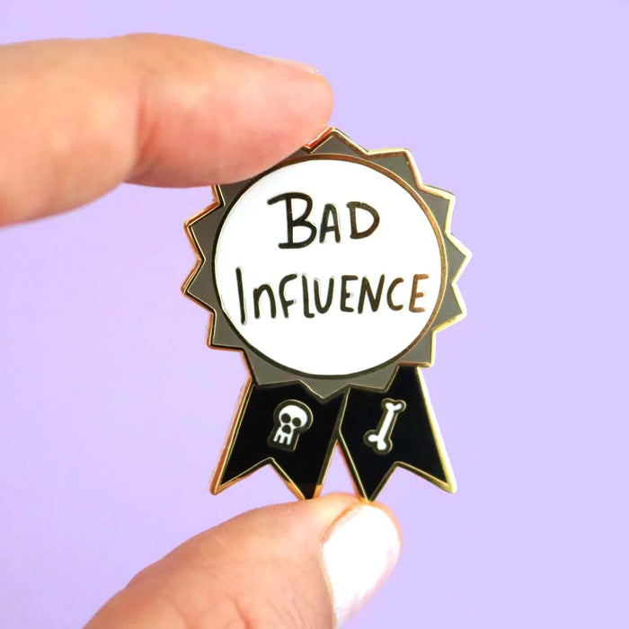 Bad Influence Award Lapel Pin