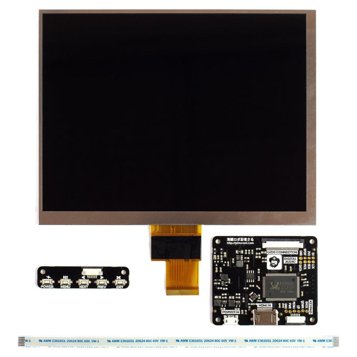 HDMI 8 LCD Screen Kit (1024x768)