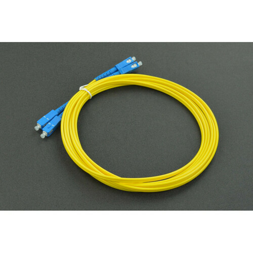 3mm SC-SC Single Mode Duplex Fiber Jumper (3m)