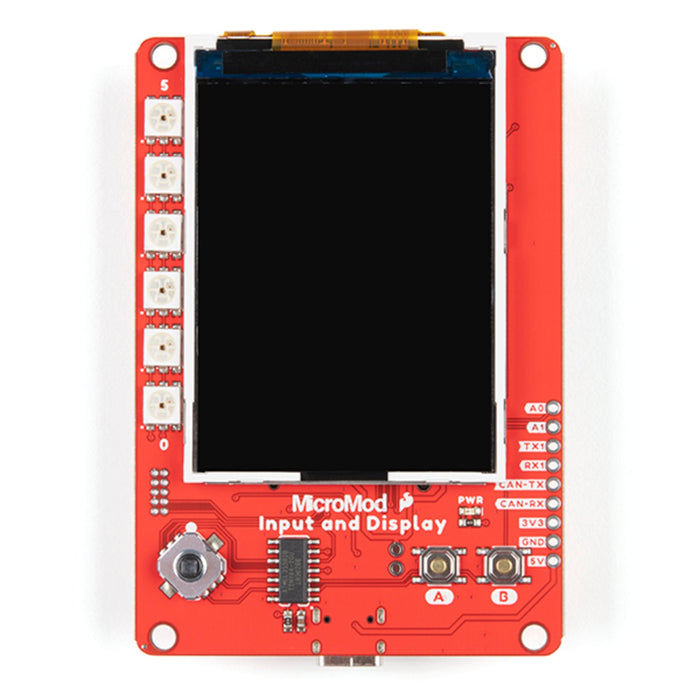 SparkFun MicroMod Input and Display Carrier Board