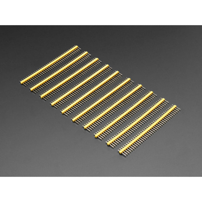Break-away 0.1 36-pin strip male header - Yellow - 10 pack