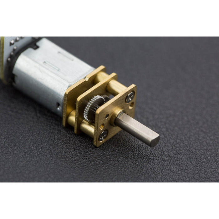 Micro Metal Geared motor w/Encoder - 6V 75RPM 210:1
