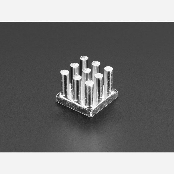 Aluminum SMT Heat Sink - 0.5x0.5 square