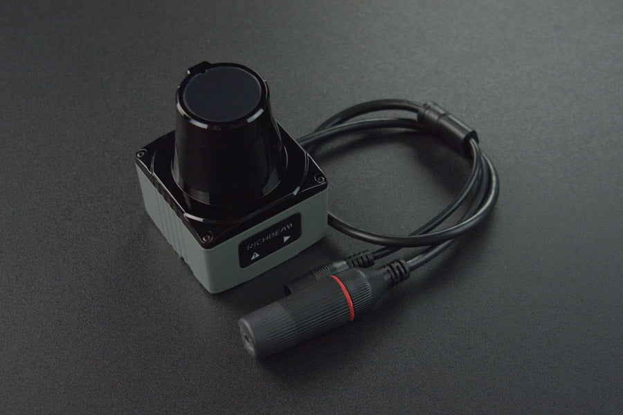 LakiBeam 1 - 270 Degree Industrial-grade Single-line 2D ToF LiDAR (25m, 12V, Ethernet UDP, IP65)