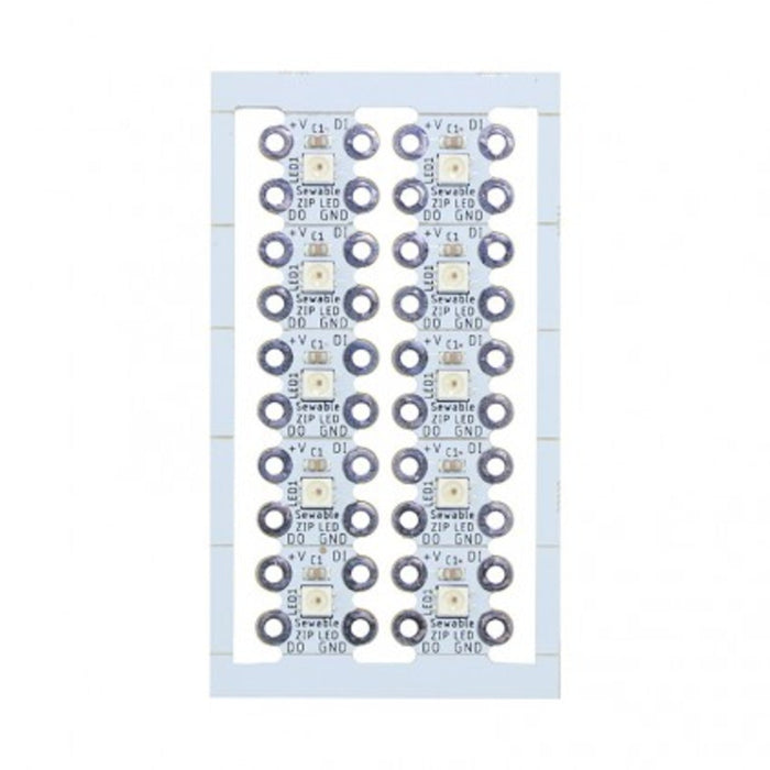 Electro-Fashion Sewable ZIP LED, pack of 10