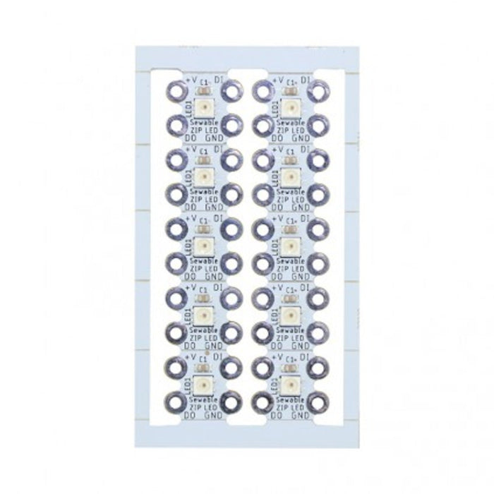 Electro-Fashion Sewable ZIP LED, pack of 10