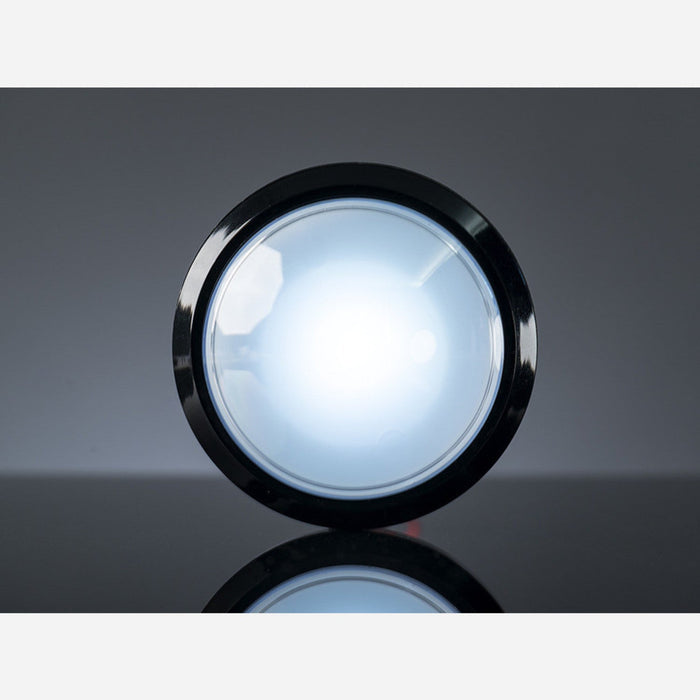 Massive Arcade Button with LED - 100mm White