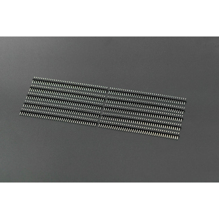 Arduino Male Pin Headers | 0.1 (2.54 mm) Straight Black