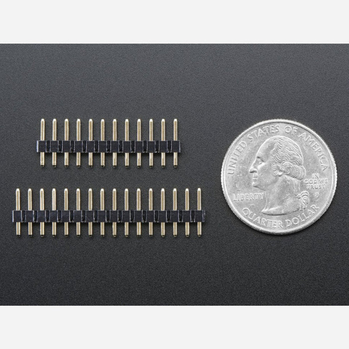 Short Feather Male Headers - 12-pin and 16-pin Male Header Set
