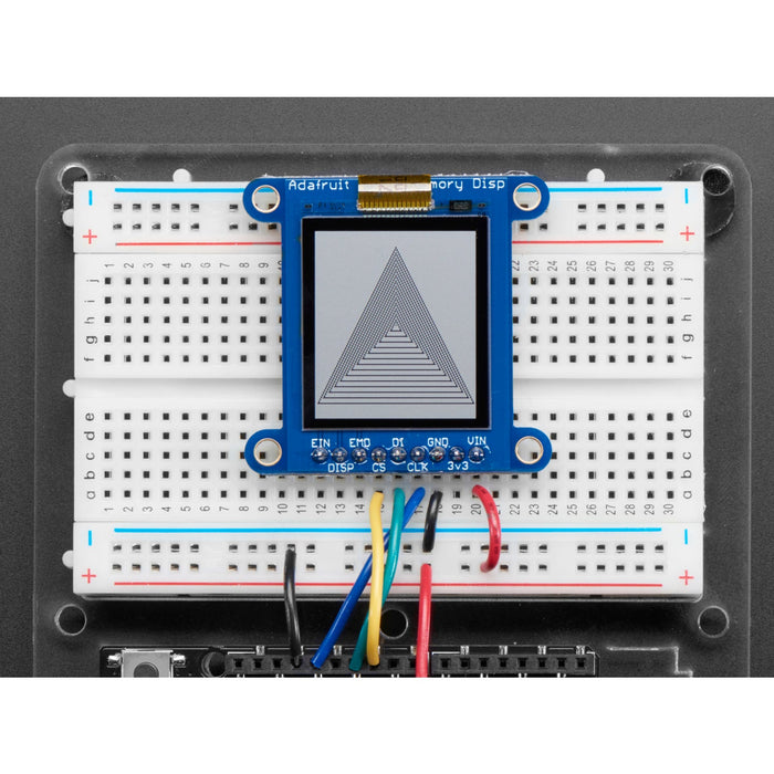 Adafruit SHARP Memory Display Breakout - 1.3 168x144 Monochrome