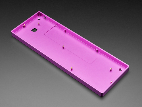 Purple Anodized Aluminum 60% / GH60 Keyboard Shell