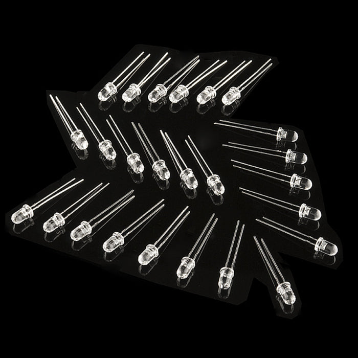 Bag of 25 White LED 5mm