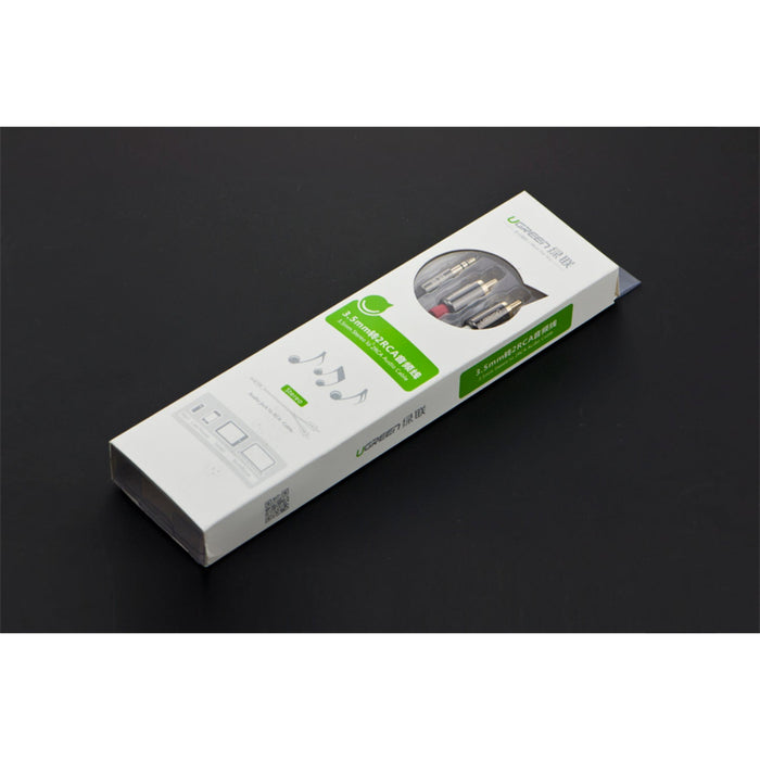 3.5mm Stereo Male to Two RCA Stereo Male Y-Cable