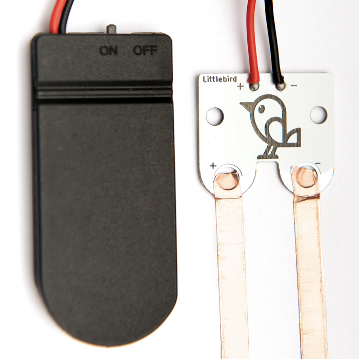 Safe Battery Pack for CR2032 - screw closed