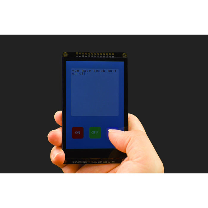 3.5” 480x320 TFT LCD Capacitive Touchscreen