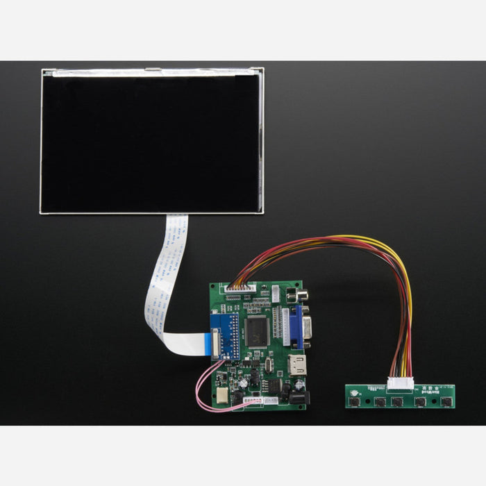 HDMI 4 Pi: 7 Display 1280x800 IPS - HDMI/VGA/NTSC/PAL