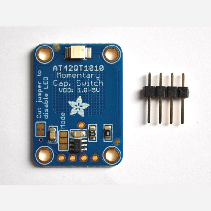 Standalone Momentary Capacitive Touch Sensor Breakout [AT42QT1010]