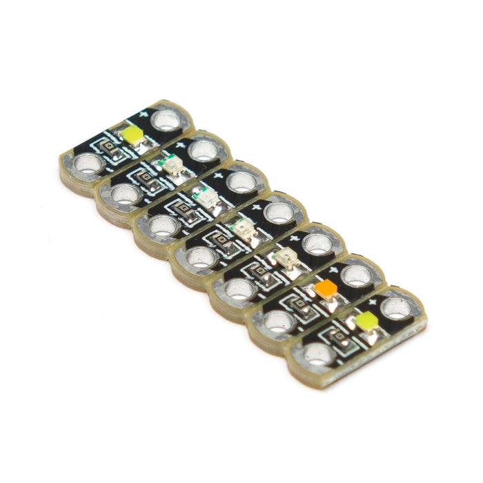 E-Textiles Rainbow 7 LEDs (6 colours)