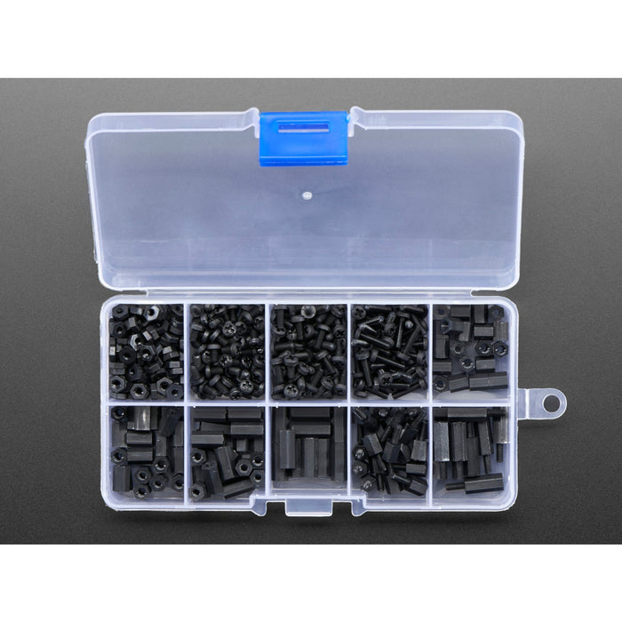 Black Nylon Screw and Stand-off Set – M2.5 Thread