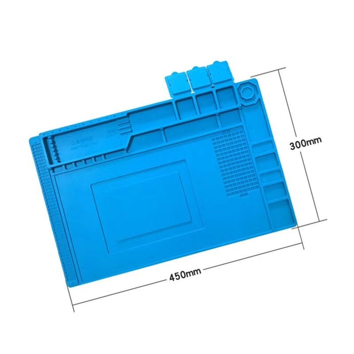 Heat Resistant Magnetic Silicone mat300x450mm