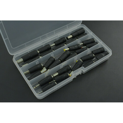 28 PCS Universal 5.5*2.1mm DC Adapter Kit