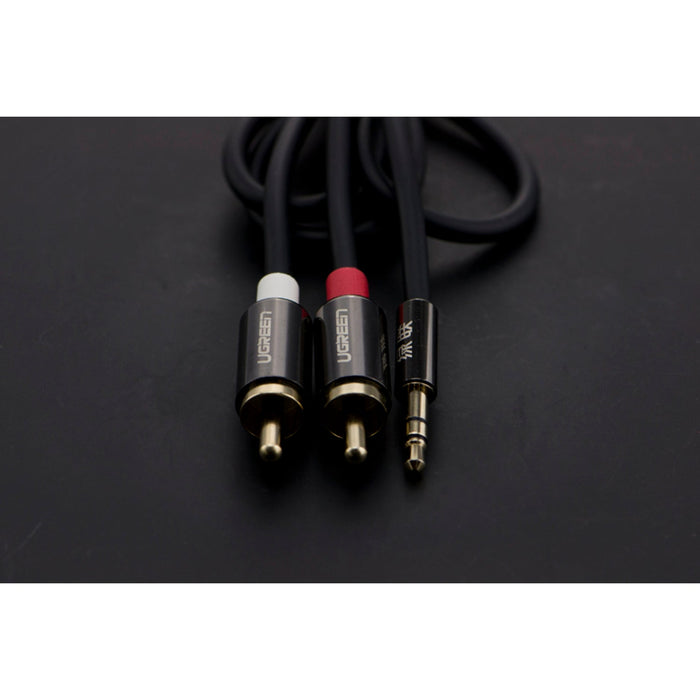 3.5mm Stereo Male to Two RCA Stereo Male Y-Cable