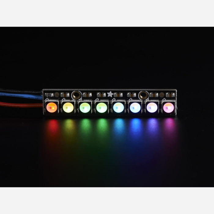 NeoPixel Stick - 8 x 5050 RGBW LEDs - Natural White - ~4500K