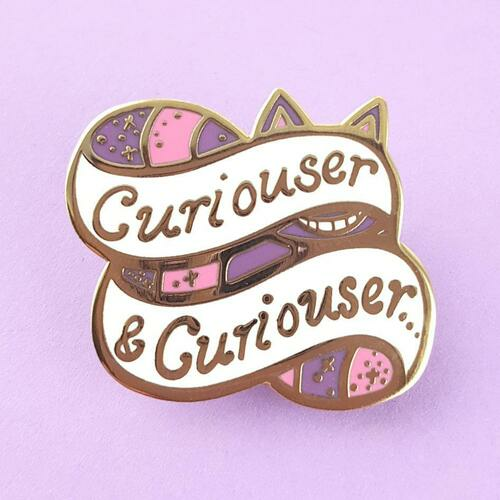 Curiouser & Curiouser Lapel Pin