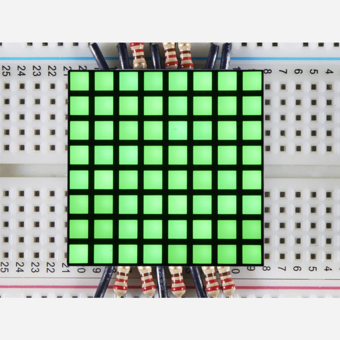 1.2 8x8 Matrix Square Pixel - Pure Green [KWM-R30881CPGB]