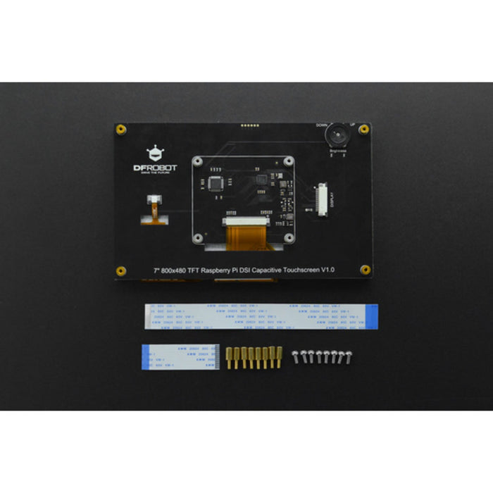 7” 800x480 TFT DSI Capacitive Touchscreen for Raspberry Pi (V1.0)