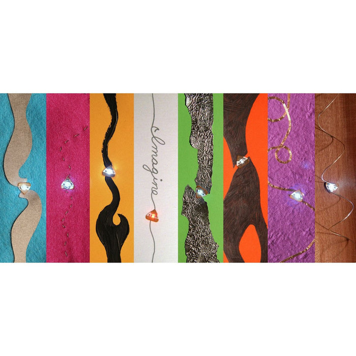 Circuit Stickers LED MegaPack (30 stickers) - Colour - Red, Yellow  Blue