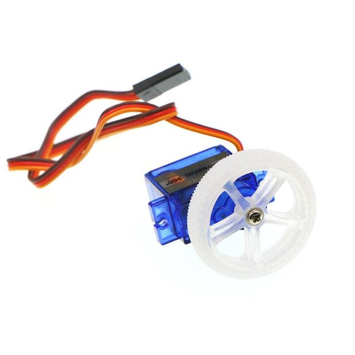 360 Digital Servo (EF90D) with wheel and tire