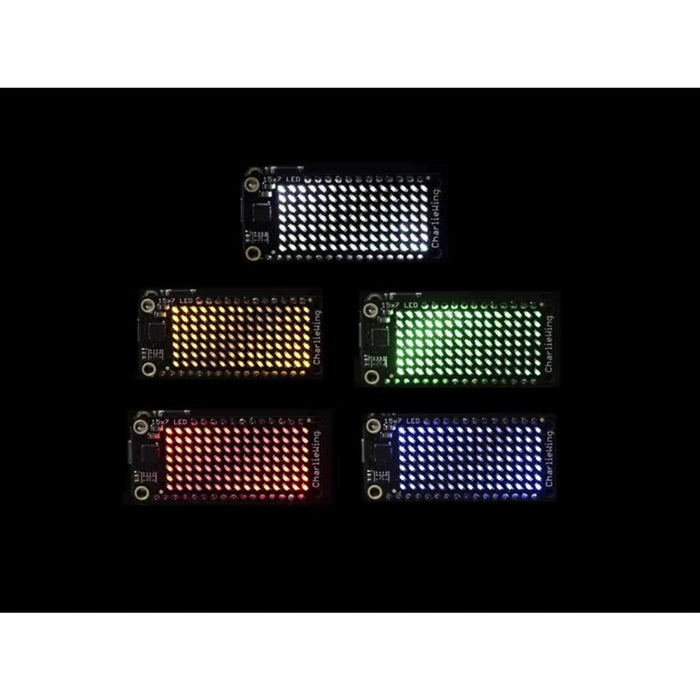 Adafruit 15x7 CharliePlex LED Matrix Display FeatherWings